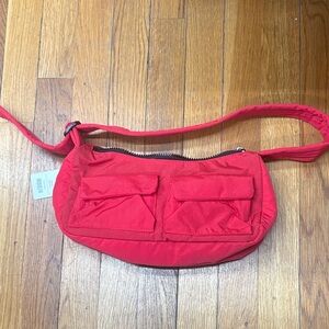 BAGGU Red Crossbody Bag